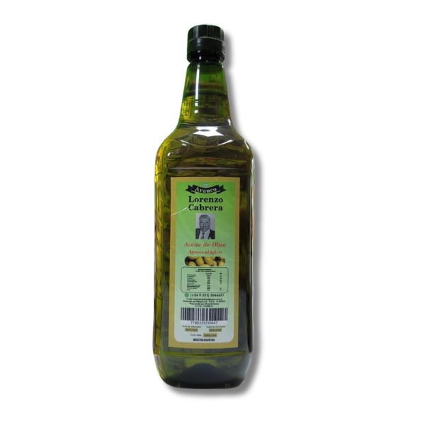 Aceite de Oliva Agroecológico Lorenzo Cabrera 1 Litro